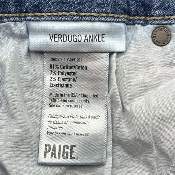 Paige Verdugo Ankle Size 29 - Picture 9 of 16